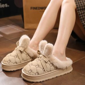 Chausson chaud fourré imperméable hiver